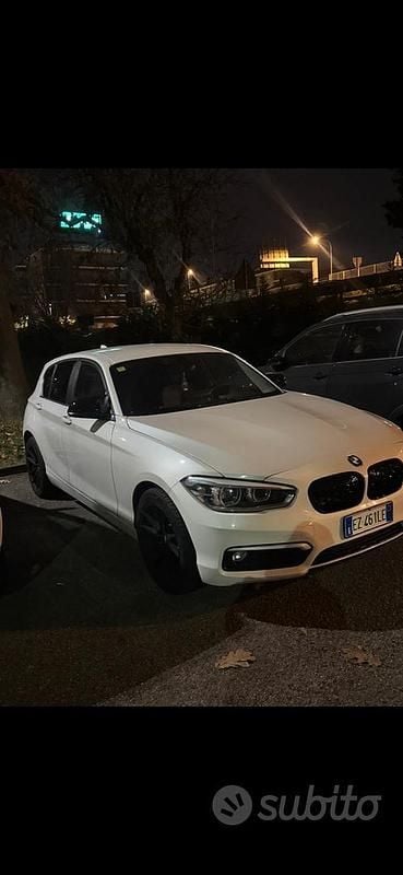 Usata BMW 120 2015 Bianco Utilitaria