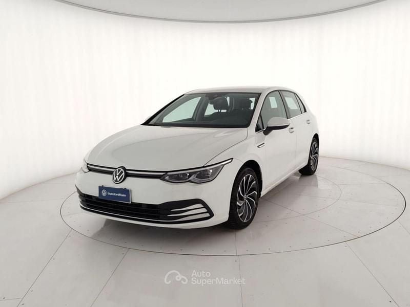 Bianco Usata 2021 VW Golf Style Berlina | 20.800 € (Buon prezzo) - Immagine 1/4