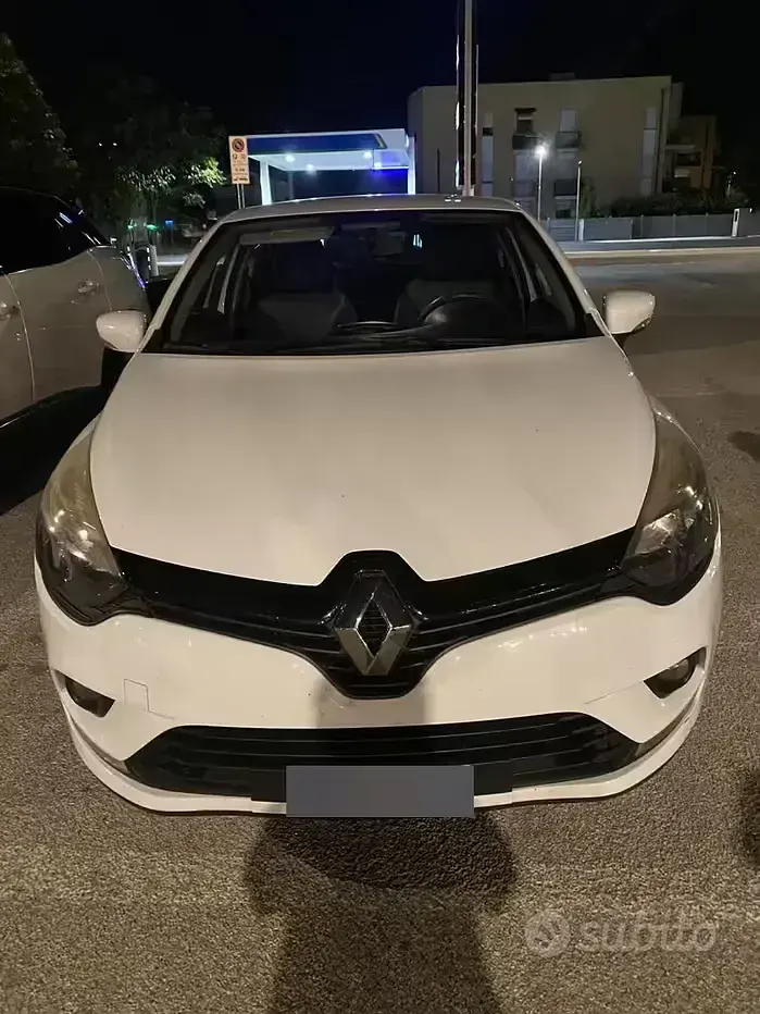 Usata Renault Clio IV 75 CV (55 kW) 2016 Bianco Berlina