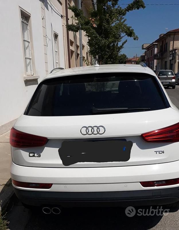 Usata Audi Q3 150 CV (110 kW) 2017 Bianco SUV