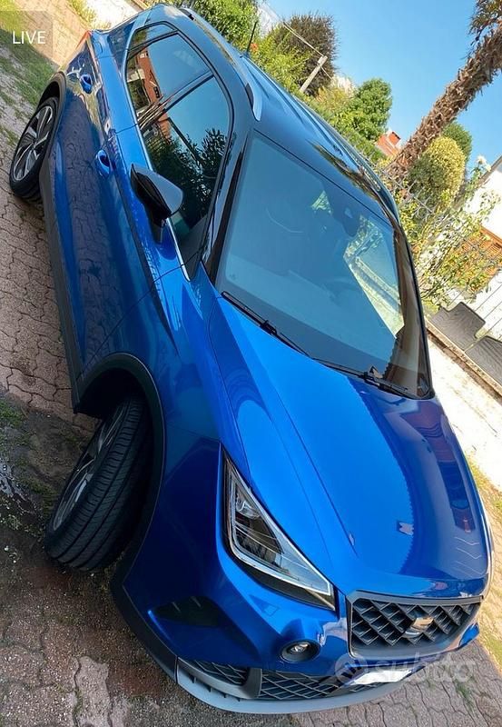 Usata Seat Arona FR 110 CV (80 kW) 2022 Blu SUV
