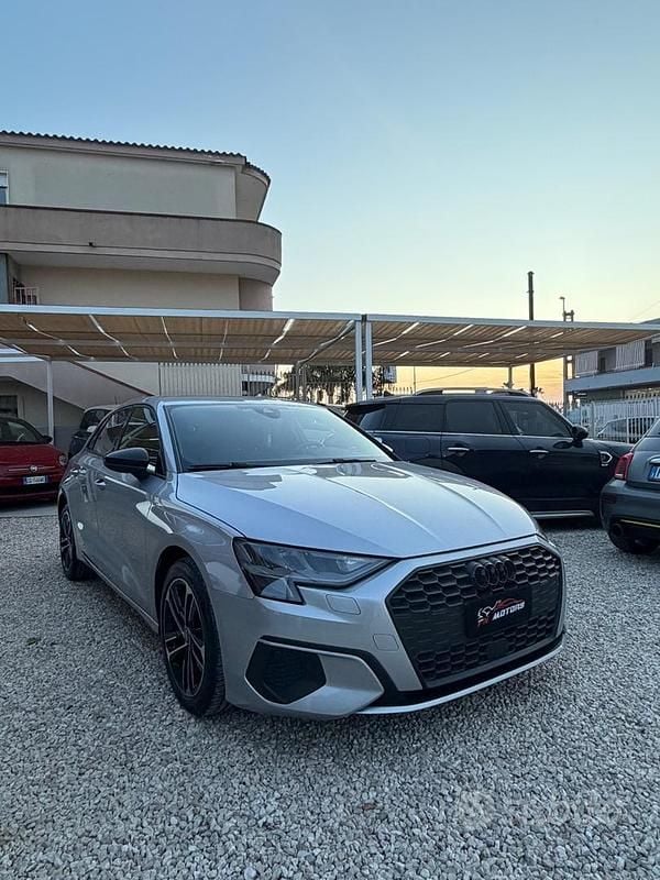 Usata Audi A3 150 CV (110 kW) 2020 Grigio Berlina