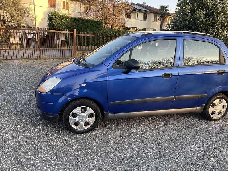 Usata Chevrolet Matiz 52 CV (38 kW) 2007 Blu Utilitaria