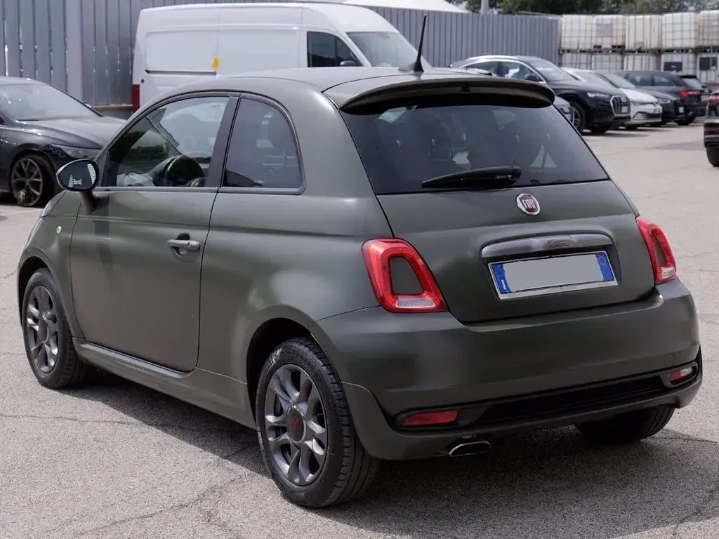 Usata Fiat 500 S 69 CV (50 kW) 2018 Verde pastello Utilitaria