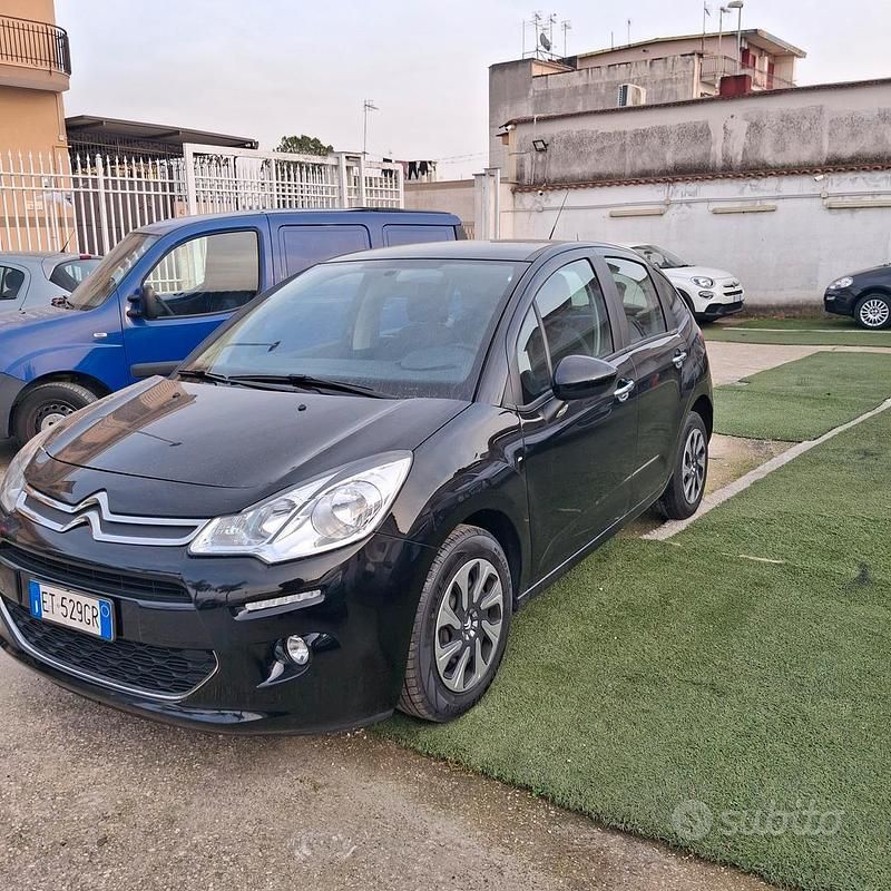 Usata Citroën C3 68 CV (50 kW) 2015 Nero Berlina