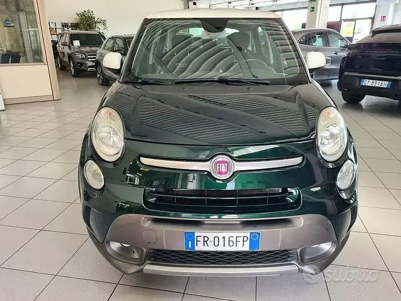 Usata Fiat 500L Trekking 95 CV (69 kW) 2018 Verde Monovolume