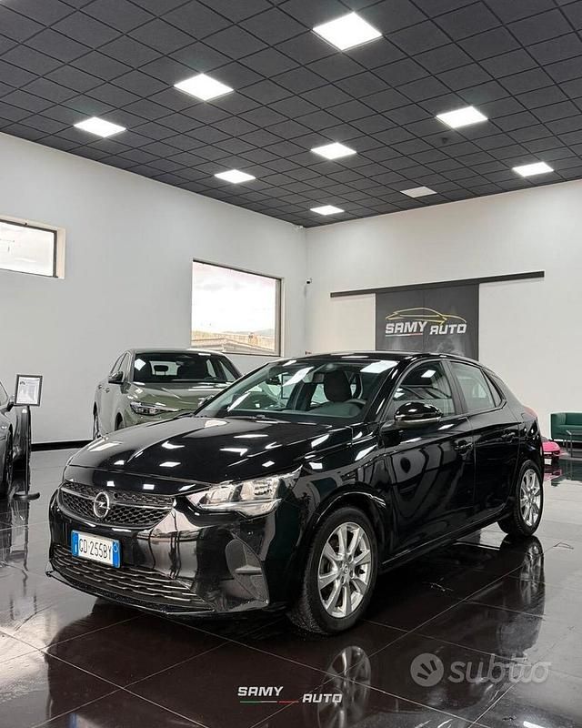 Usata Opel Corsa Edition 75 CV (55 kW) 2021 Nero Utilitaria
