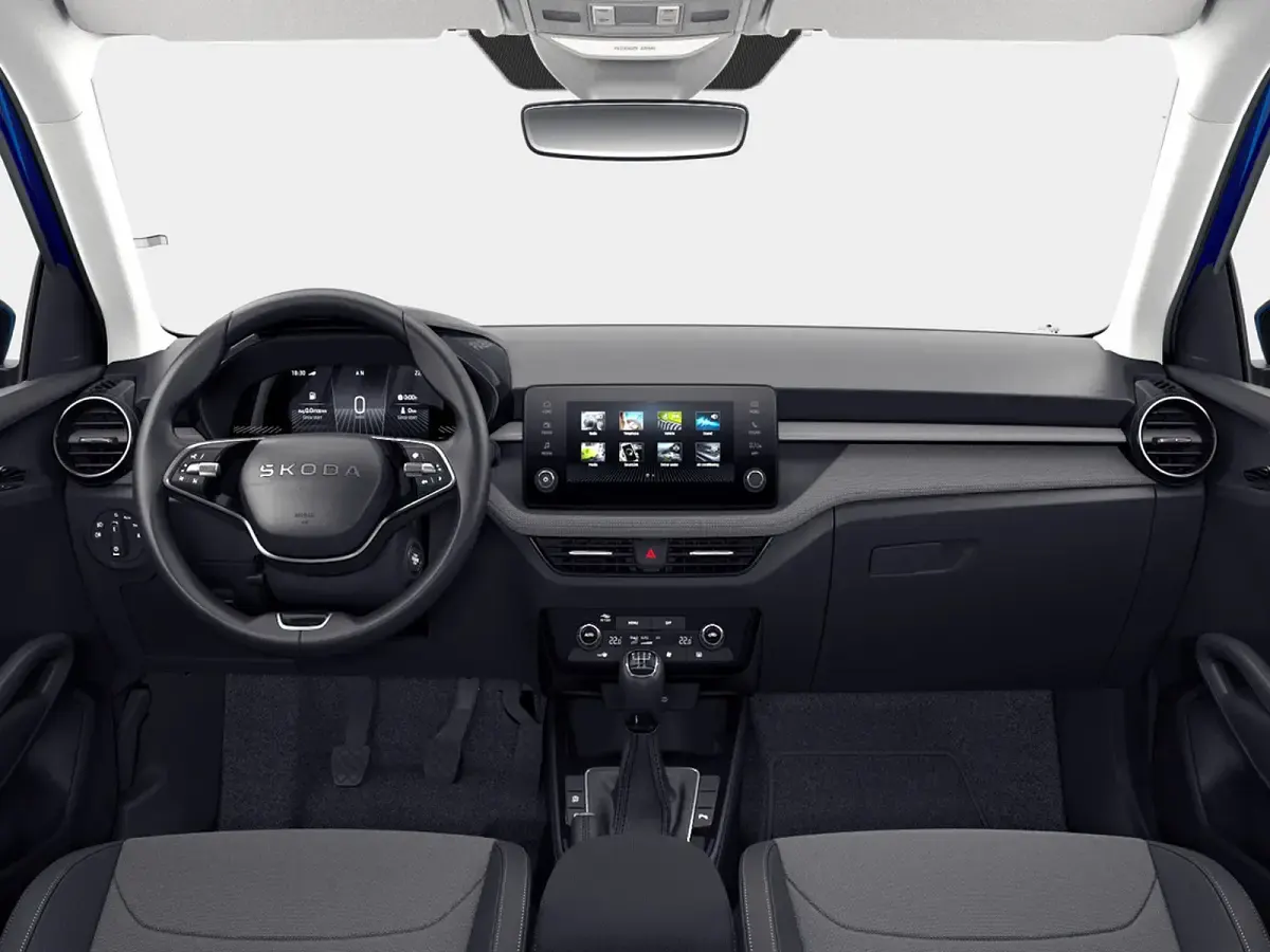 Usata Skoda Fabia 80 CV (58 kW) 2025 Blu race metallizzato nero tulipano perlato Utilitaria