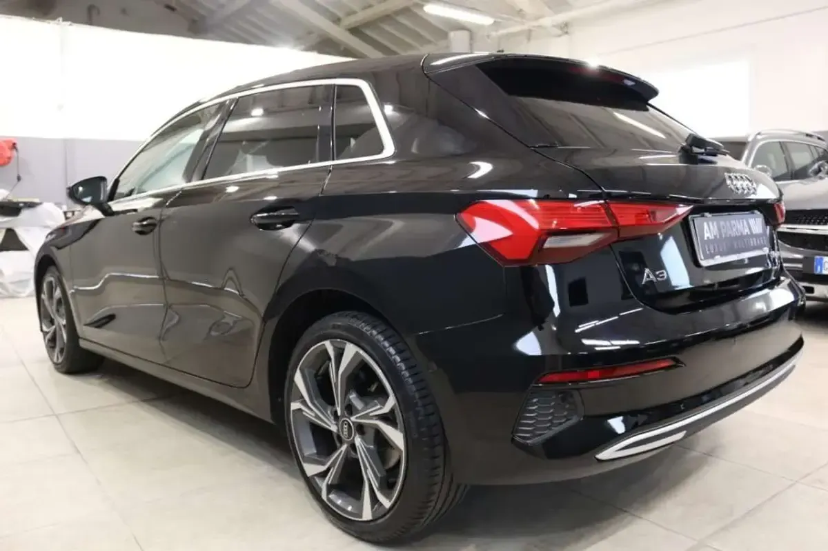 Usata Audi A3 Advanced 131 CV (96 kW) 2022 Nero Berlina