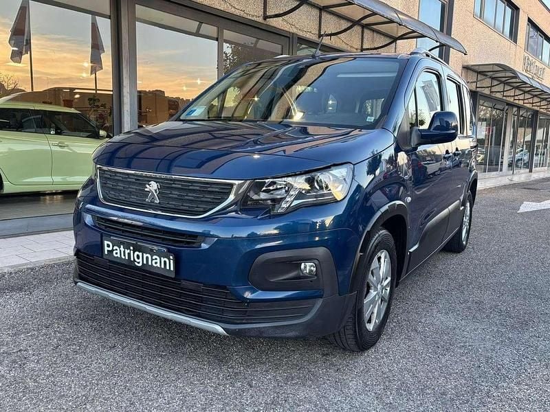 Blu metallizzato Usata 2019 Peugeot Rifter Allure Monovolume | 11.800 € (Buon prezzo) - Immagine 1/4