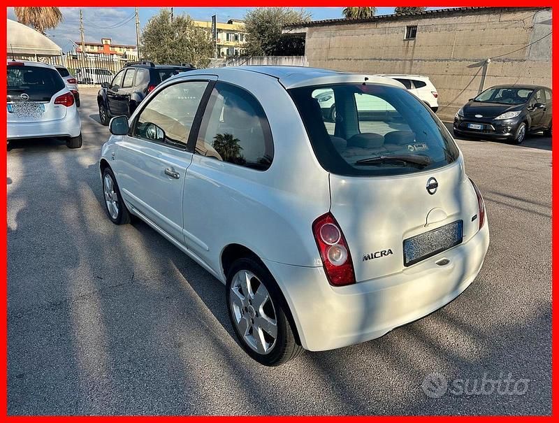 Usata Nissan Micra 78 CV (57 kW) 2010 Bianco Utilitaria