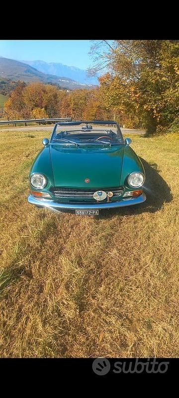 Usata Fiat 124 Spider Sport 1960 Verde Cabrio