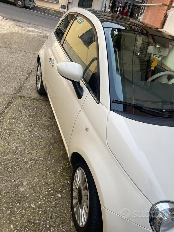 Usata Fiat 500 95 CV (69 kW) 2014 Bianco Berlina