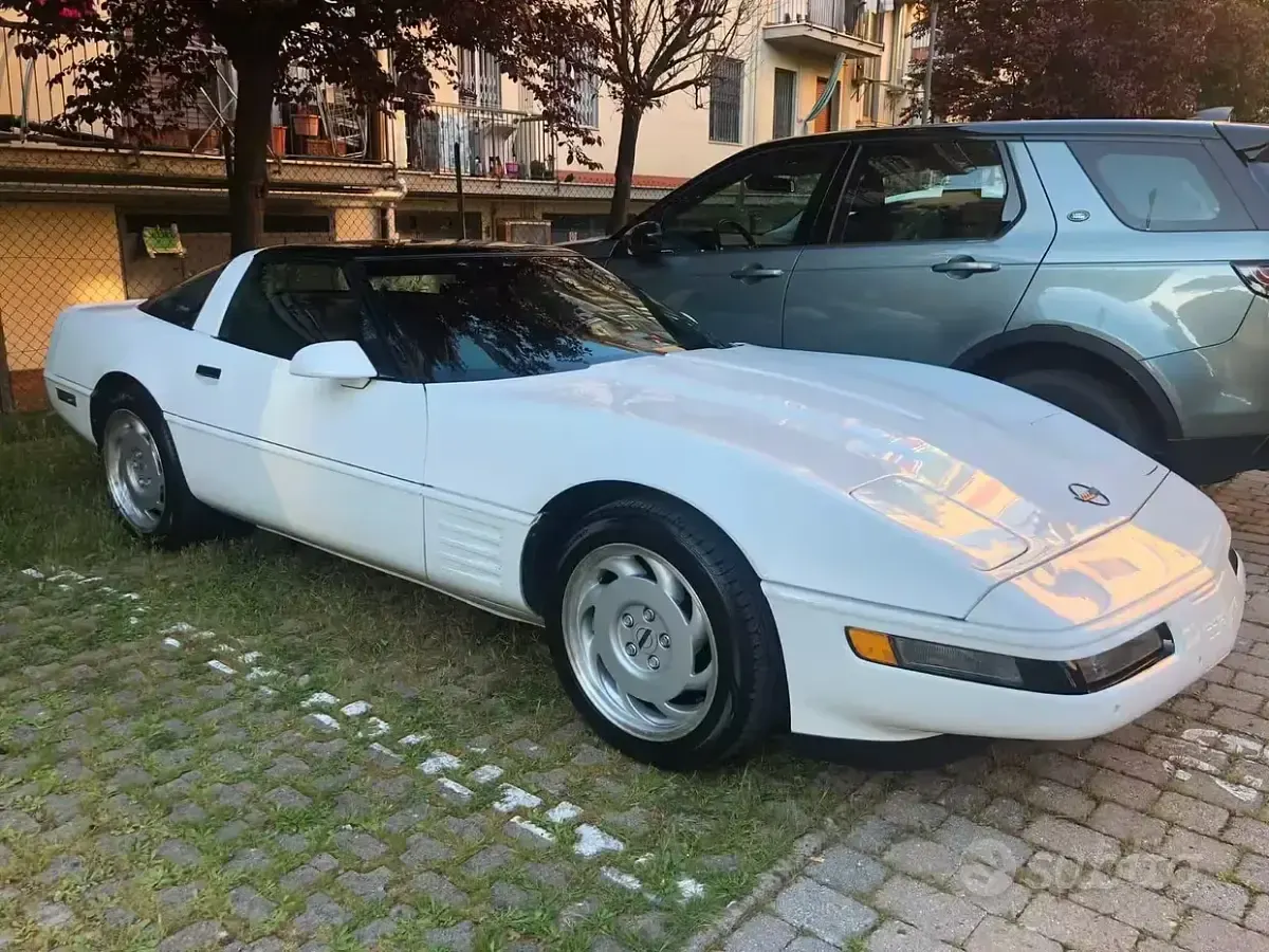Usata Corvette C4 1991 Bianco Coupé