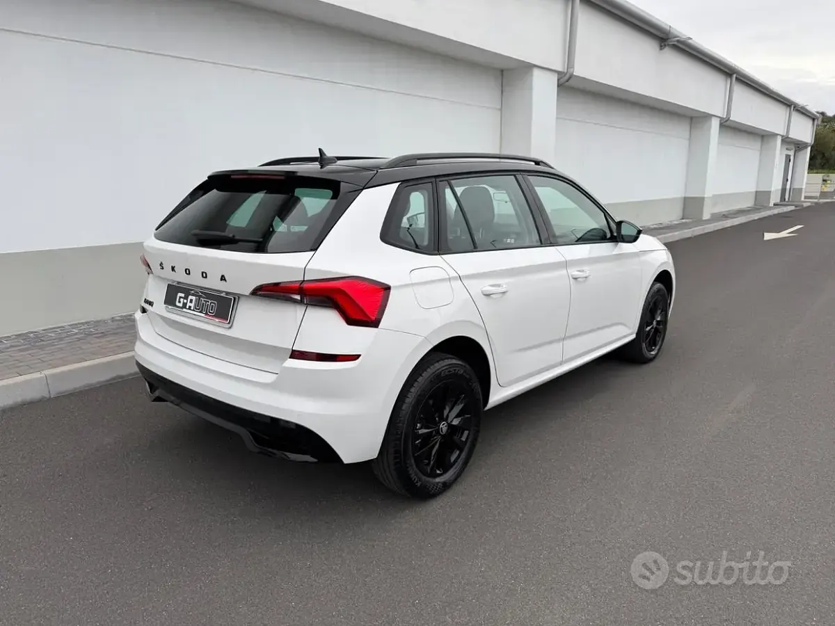 Usata Skoda Kamiq 95 CV (69 kW) 2023 Bianco SUV