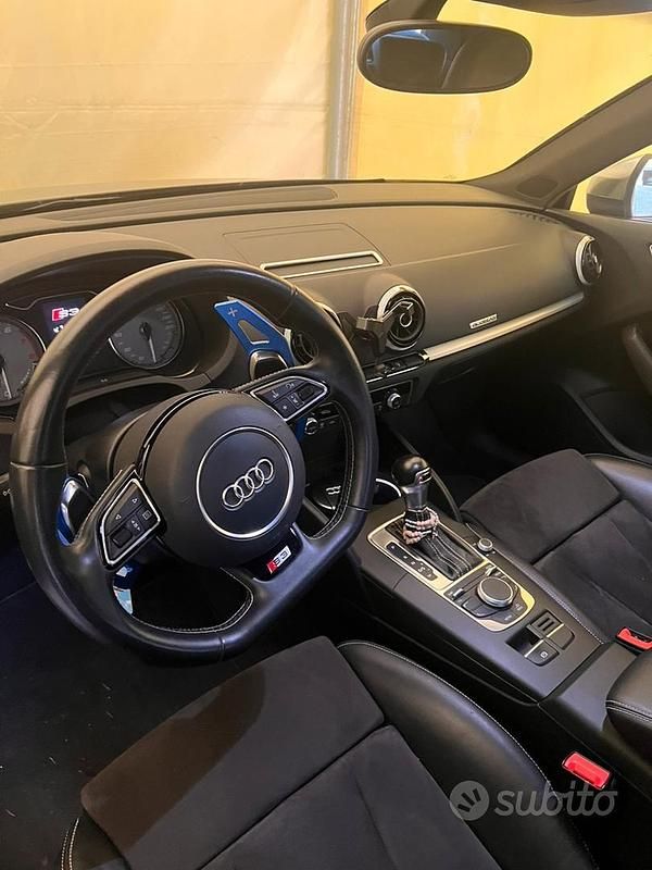 Usata Audi S3 300 CV (220 kW) 2014 Blu Berlina