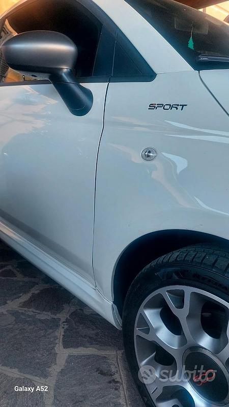 Usata Fiat 500 S 69 CV (50 kW) 2018 Bianco Utilitaria