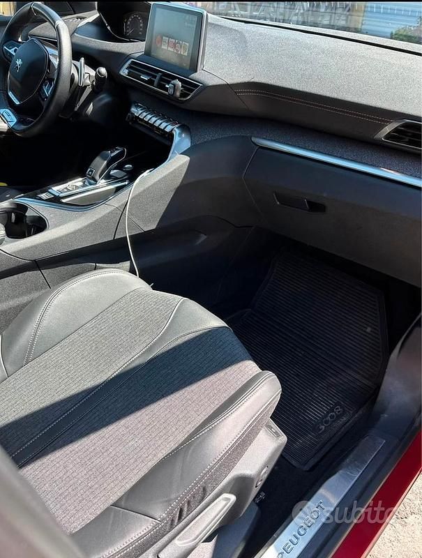 Usata Peugeot 3008 GT-line 131 CV (96 kW) 2019 Rosso Berlina