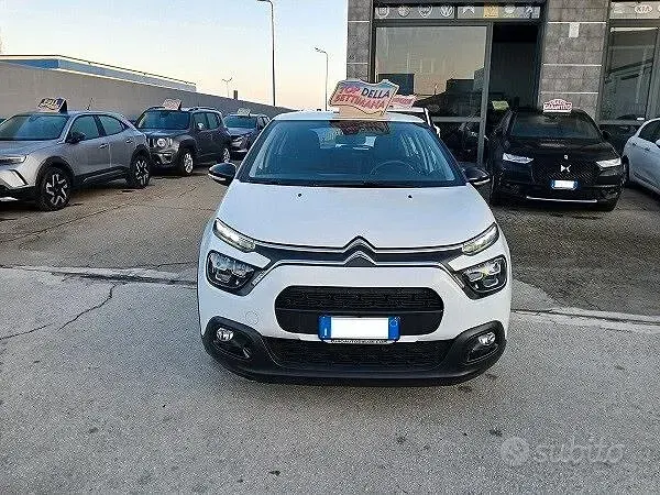 Usata Citroën C3 Feel 102 CV (75 kW) 2022 Bianco Berlina