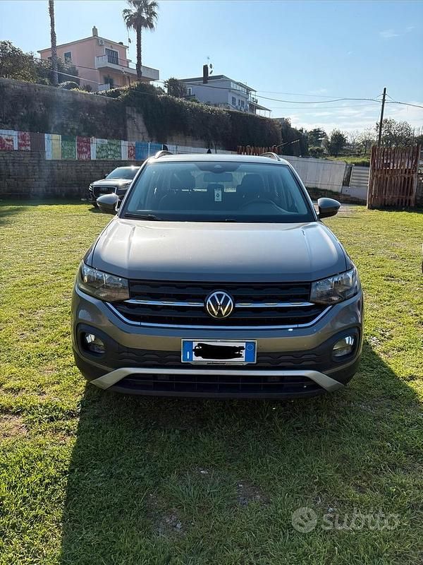 Usata VW T-Cross Style 110 CV (80 kW) 2021 Grigio SUV