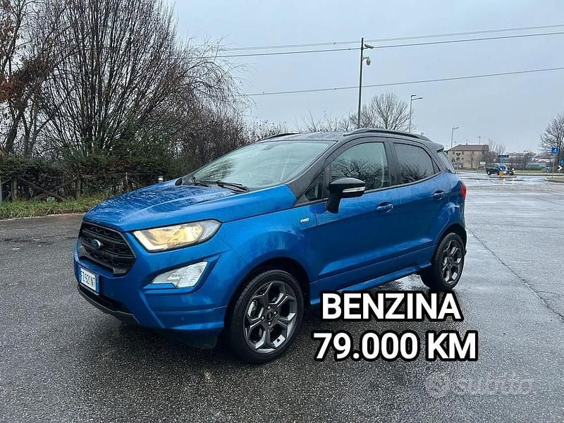 Blu Usata 2019 Ford Ecosport ST-Line SUV | 11.950 € (Buon prezzo) - Immagine 1/4
