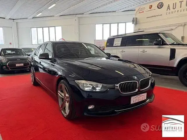 Usata BMW 318 Advantage 150 CV (110 kW) 2016 Blu Station wagon