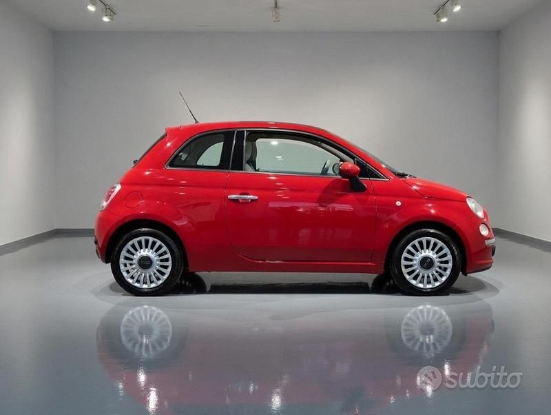 Usata Fiat 500 Lounge 69 CV (50 kW) 2010 Rosso Berlina