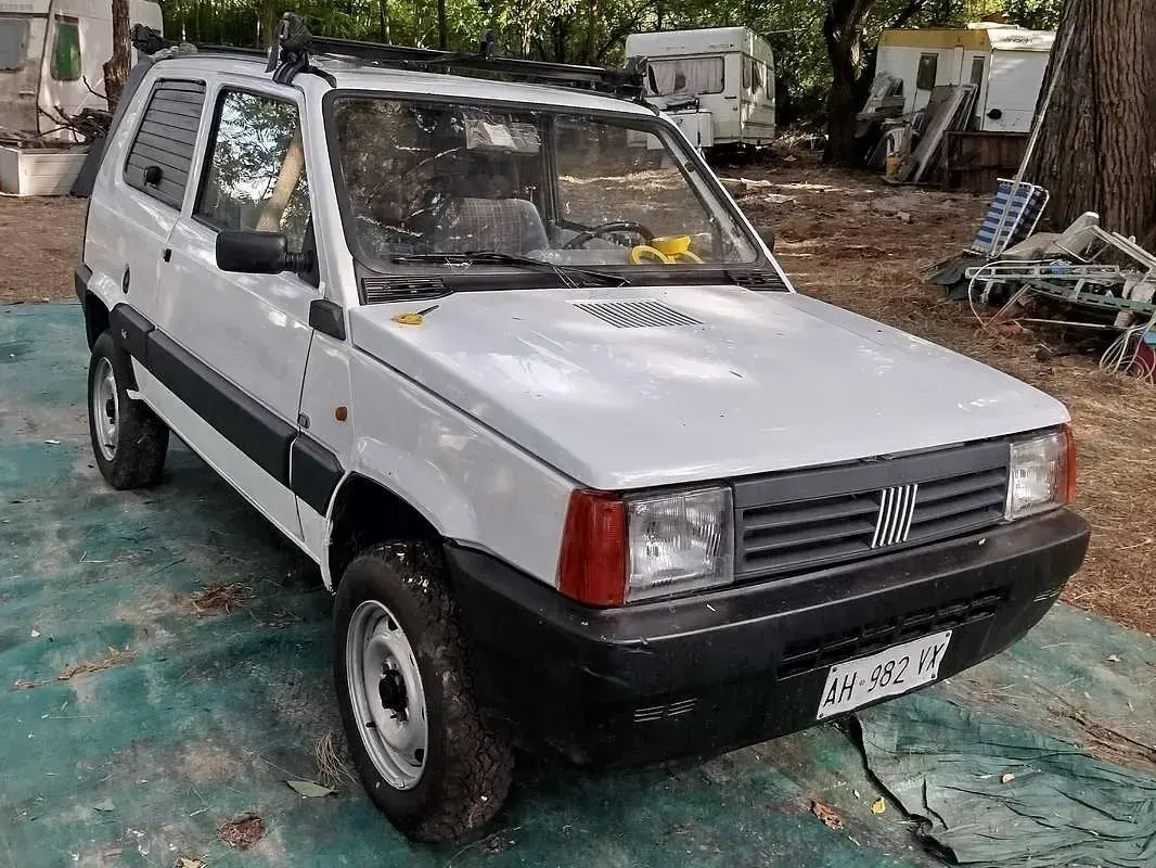 Usata Fiat Panda 4x4 64 CV (47 kW) 1996 Bianco Utilitaria