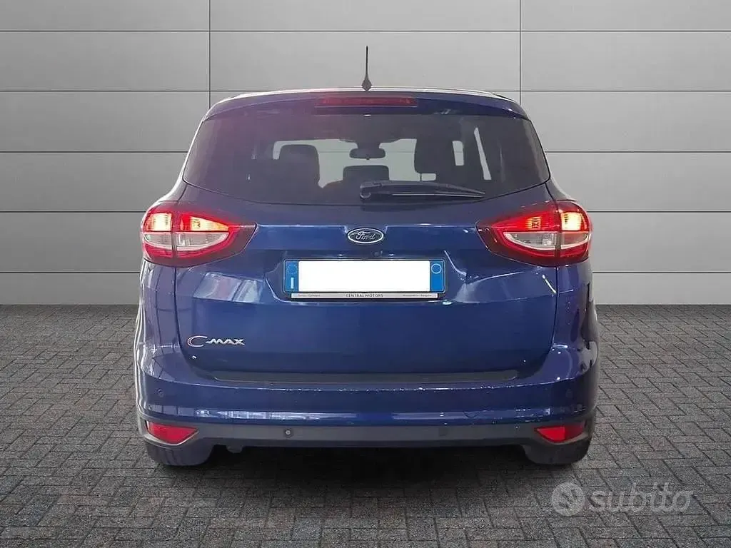 Usata Ford C-MAX Titanium 120 CV (88 kW) 2016 Blu Monovolume