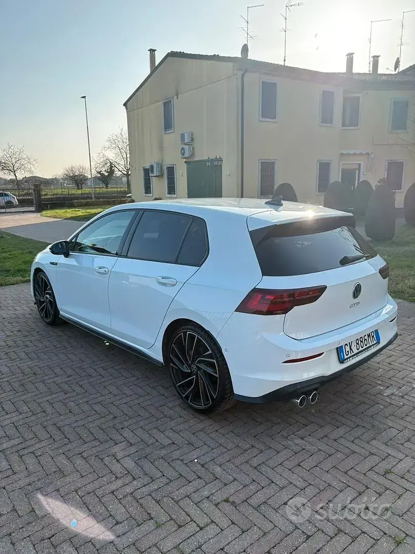 Usata VW Golf VIII GTD 200 CV (147 kW) 2021 Bianco Berlina