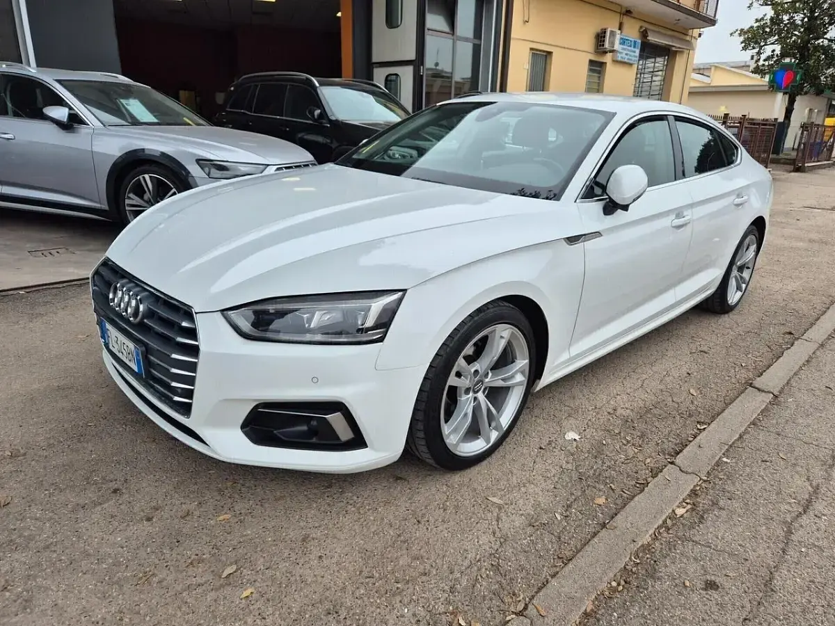 Usata Audi A5 Sport 170 CV (125 kW) 2018 Bianco Coupé