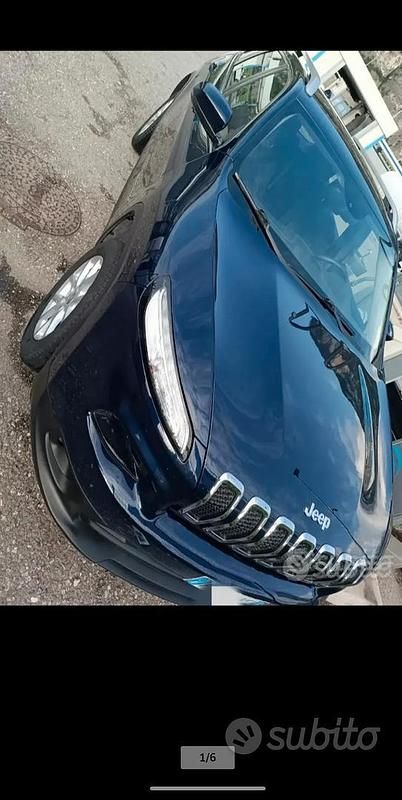 Usata Jeep Cherokee 185 CV (136 kW) 2015 Blu/azzurro SUV
