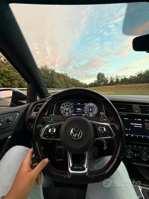 Usata VW Golf VII GTI 245 CV (180 kW) 2019 Grigio Berlina