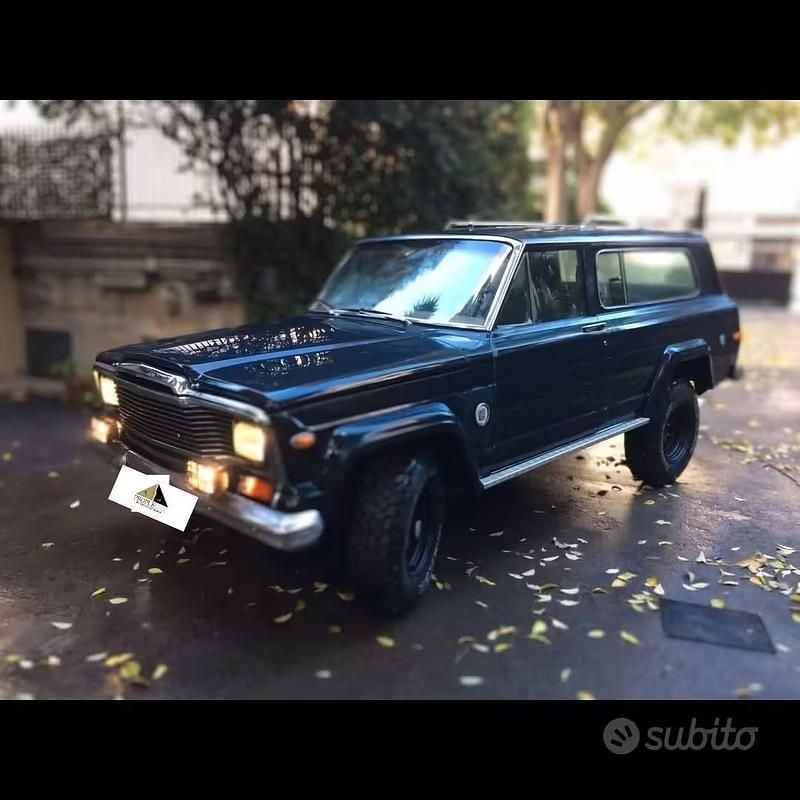 Usata Jeep Cherokee 175 CV (128 kW) 1970 Blu SUV