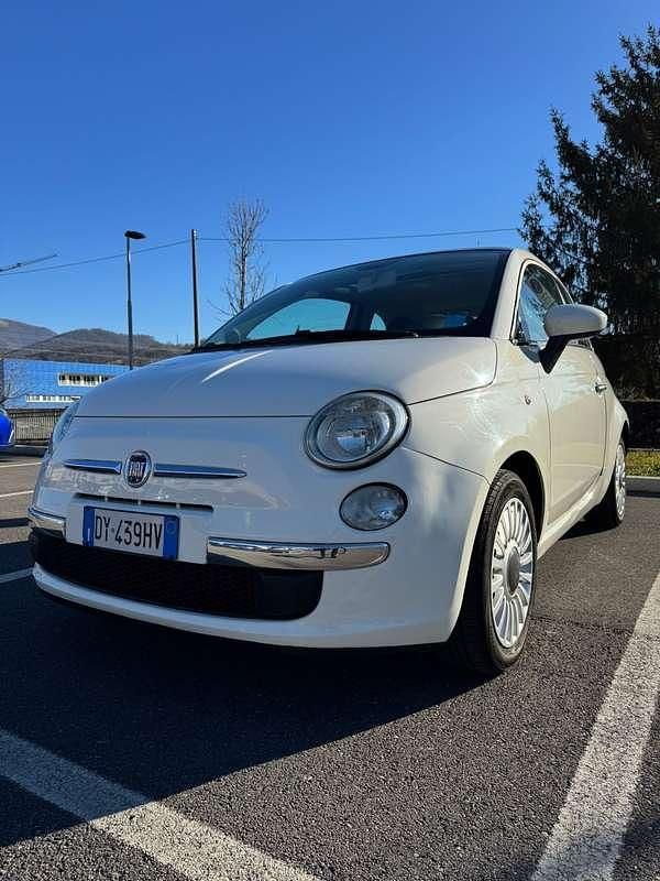Usata Fiat 500 75 CV (55 kW) 2009 Bianco Cabrio