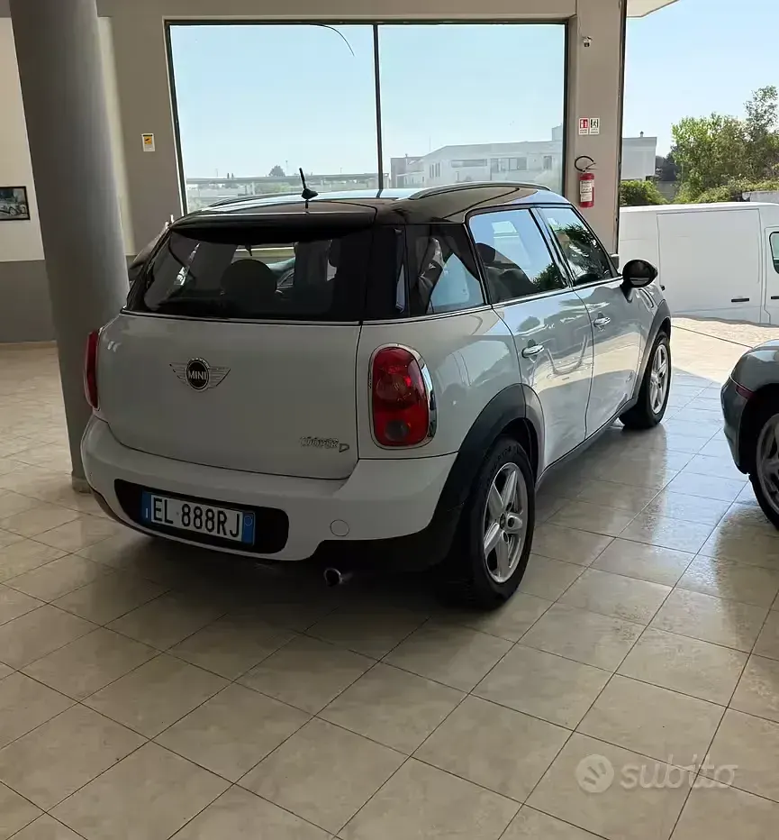 Usata Mini Cooper D Countryman 111 CV (81 kW) 2012 Bianco SUV