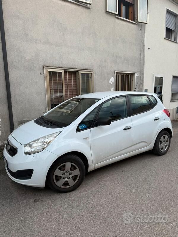 Usata Kia Venga 2012 Bianco Utilitaria