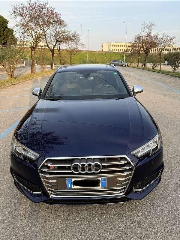 Usata Audi S4 Business 354 CV (260 kW) 2017 Blu Station wagon