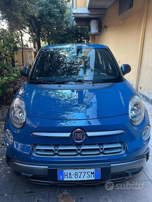 Usata Fiat 500L Cross 95 CV (69 kW) 2019 Blu/azzurro Monovolume