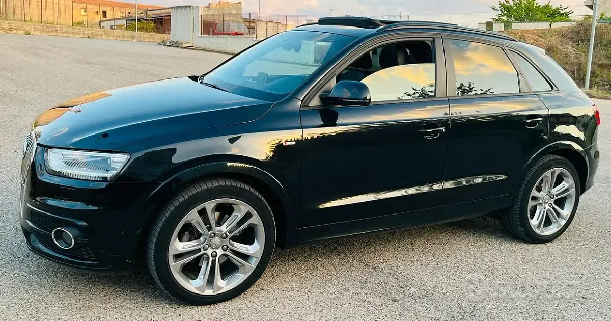 Usata Audi Q3 Advanced Plus 140 CV (102 kW) 2013 Nero SUV