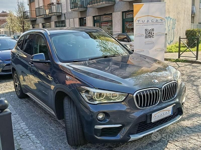 Usata BMW X1 xLine 190 CV (139 kW) 2015 Grigio SUV