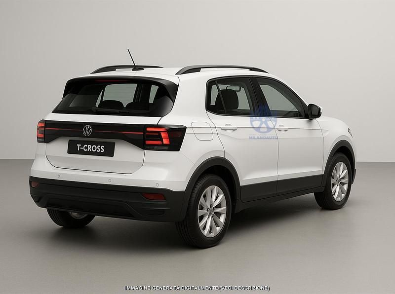Usata VW T-Cross Move 110 CV (80 kW) 2024 Bianco SUV