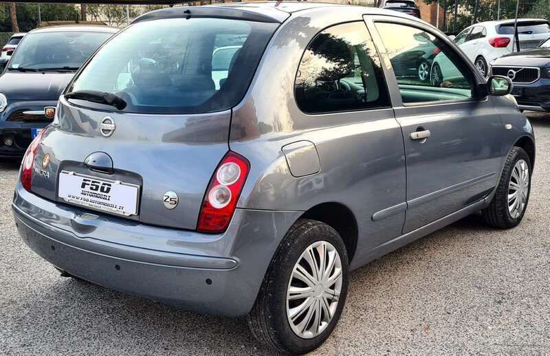 Usata Nissan Micra Acenta 80 CV (58 kW) 2008 Grigio Utilitaria