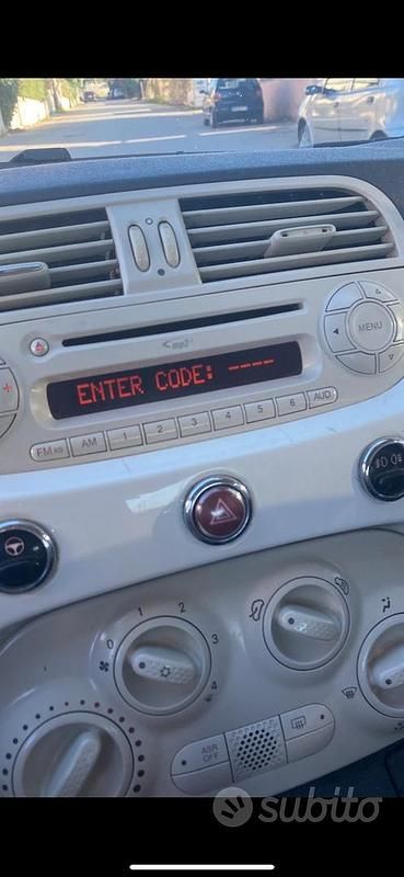 Usata Fiat 500 2008 Bianco Berlina