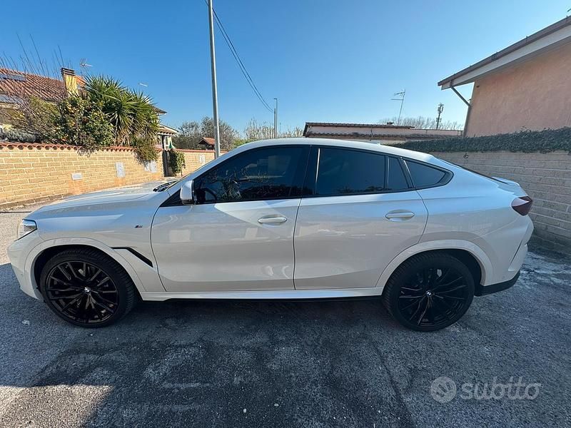 Usata BMW X6 M Sport 286 CV (210 kW) 2023 Bianco SUV