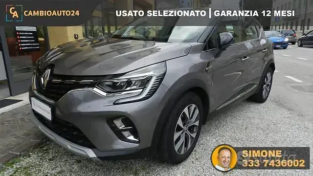 Usata Renault Captur Intens 95 CV (69 kW) 2020 Grigio SUV