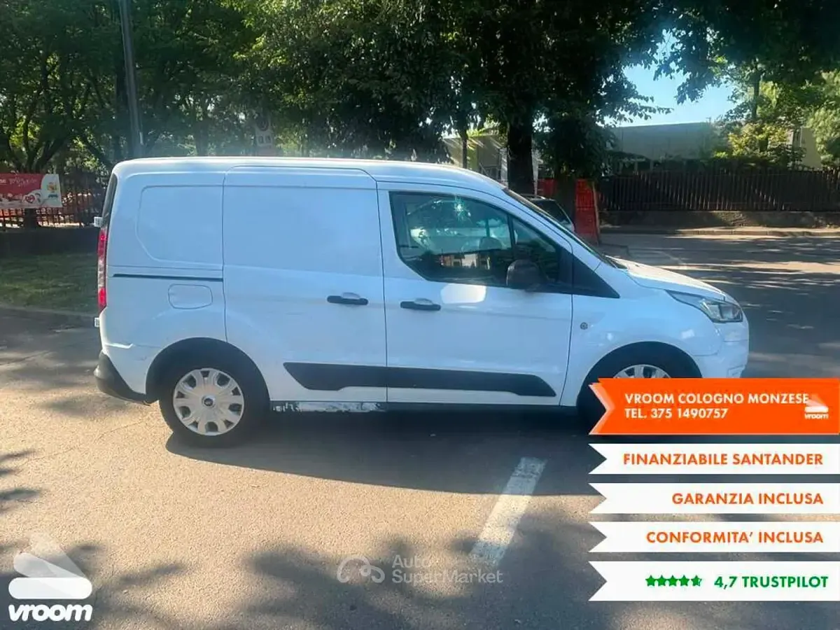 Usata Ford Transit Trend 101 CV (74 kW) 2018 Bianco Berlina