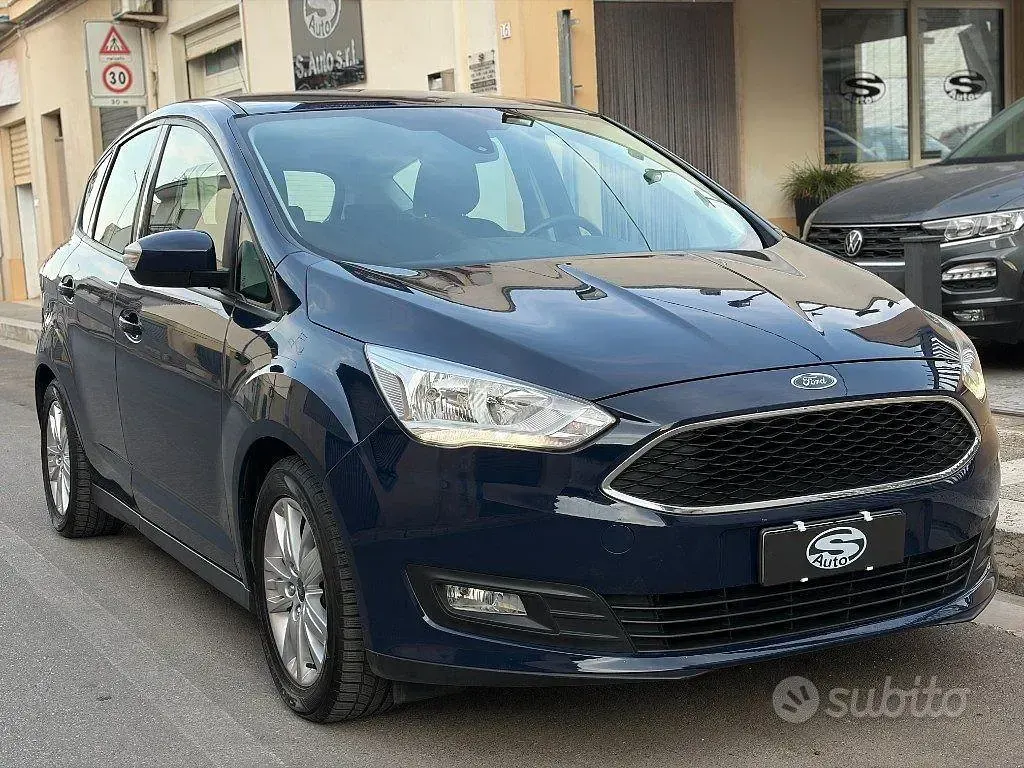 Usata Ford C-MAX Business Edition 120 CV (88 kW) 2016 Blu Monovolume