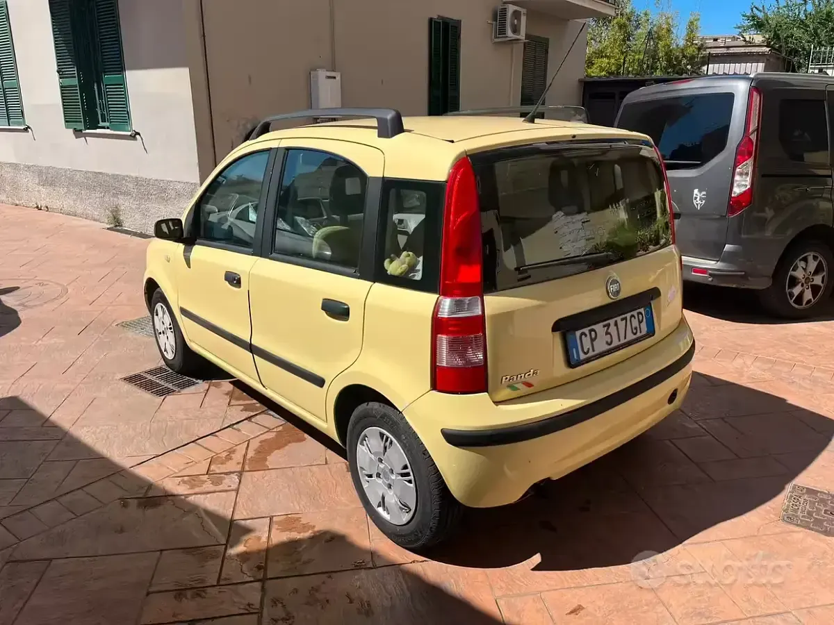 Usata Fiat Panda 60 CV (44 kW) 2004 Giallo Utilitaria