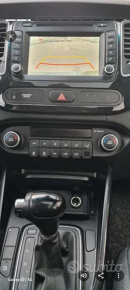 Usata Kia Carens 141 CV (103 kW) 2016 Nero Monovolume